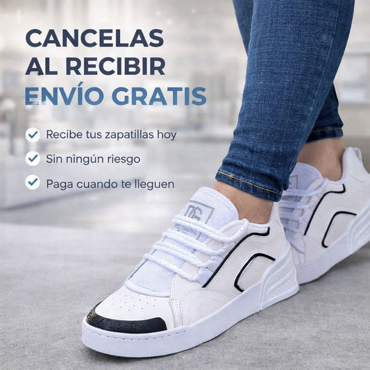 Tenis Blancos Para Mujer-Comodidad y Estilo